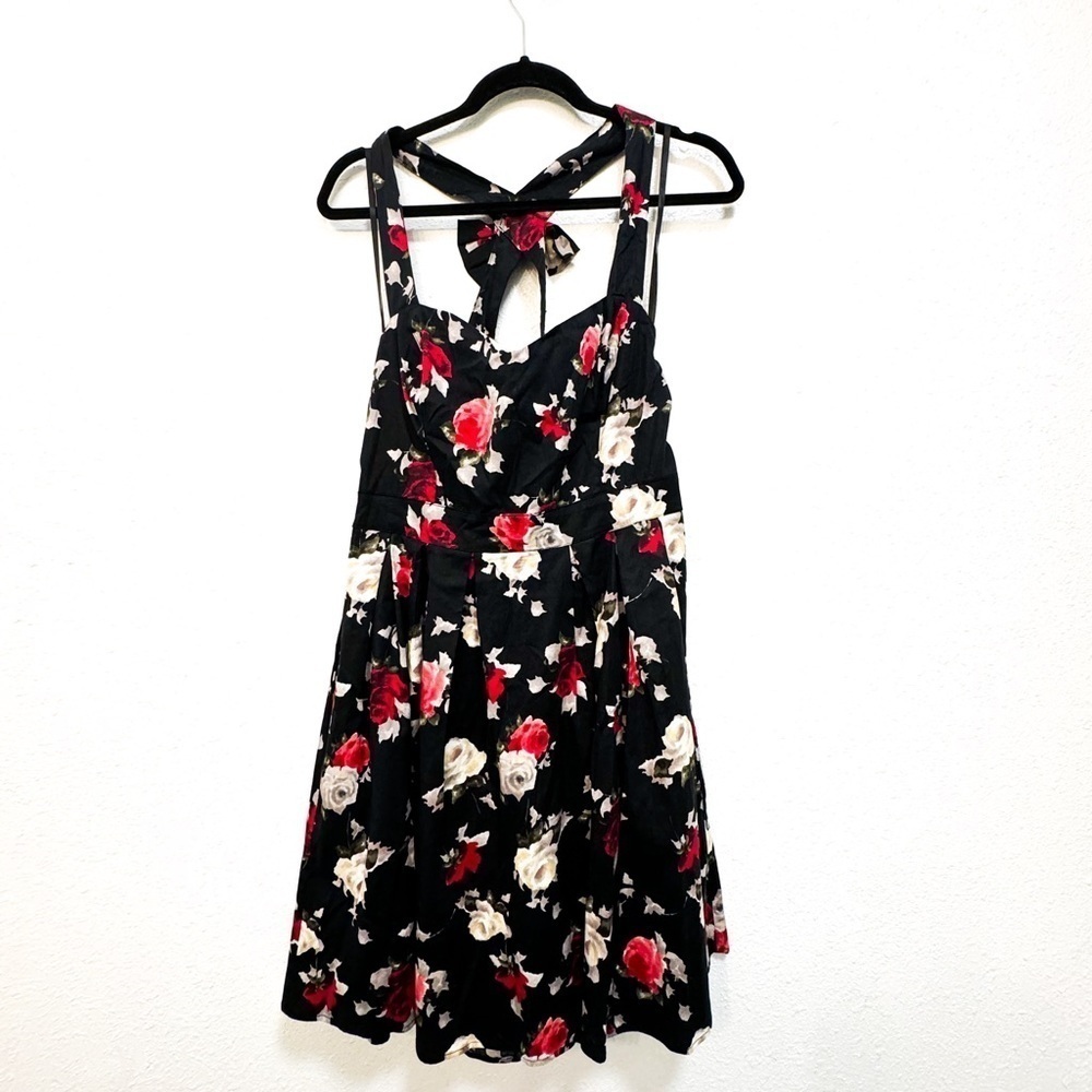 Hell bunny vintage 1950’s inspired floral dress size L